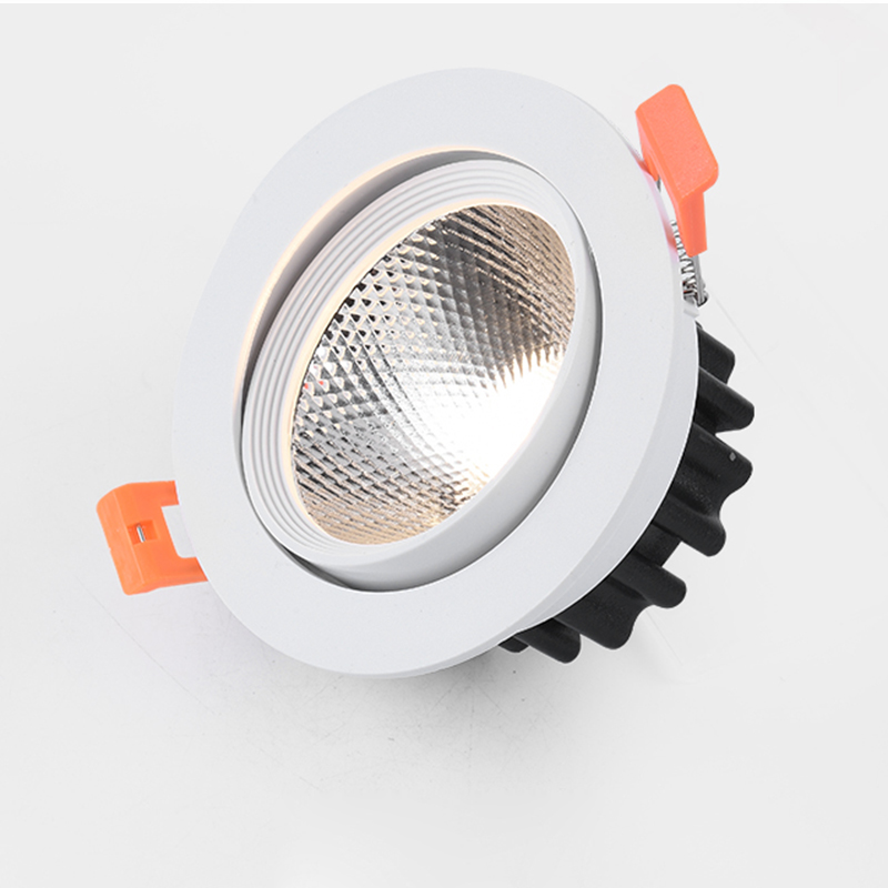 Led筒灯CRI80/90/97无闪烁PF>0.95 5年保修700-800lm嵌入式7W LED筒灯