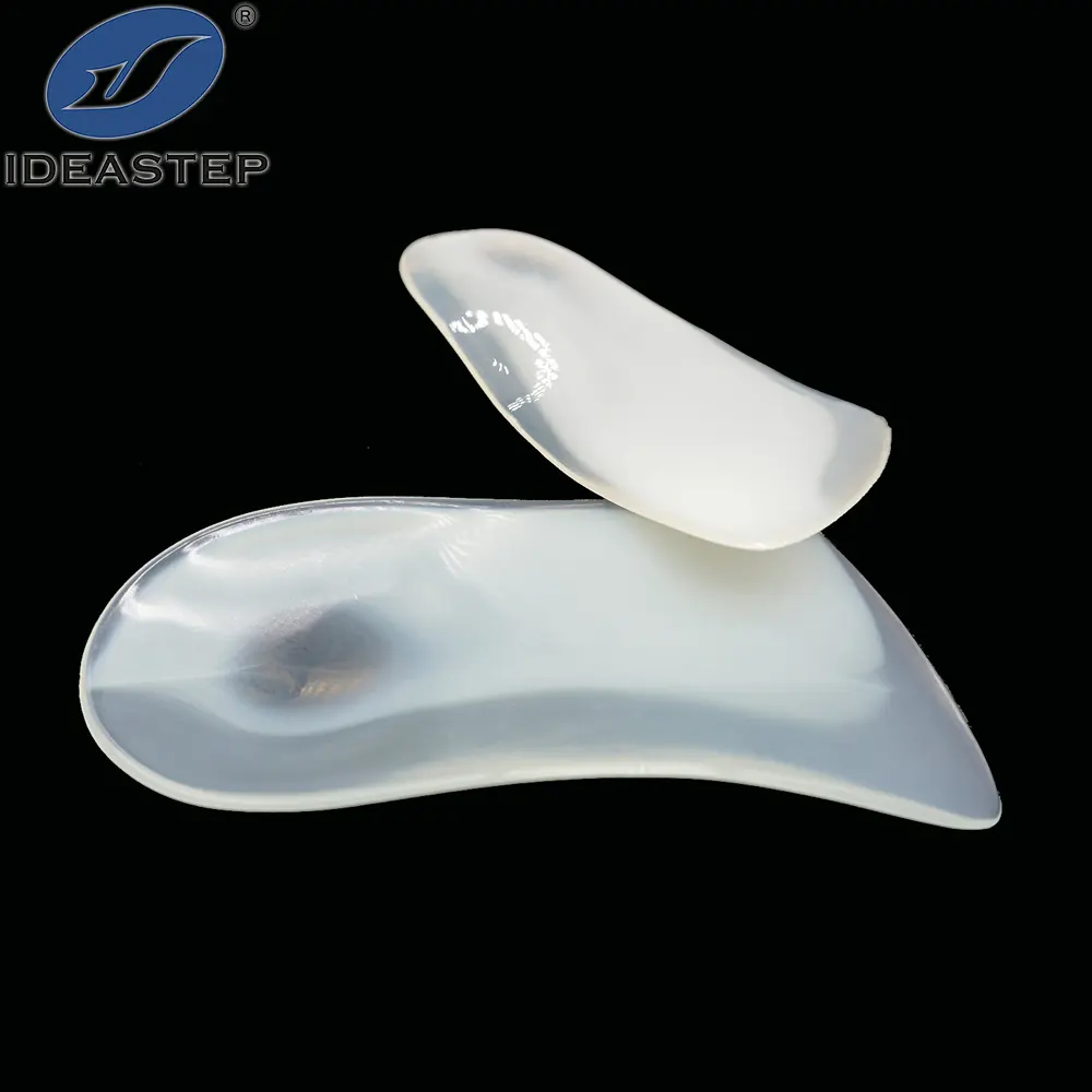 Ideastep Thermoplastic Polyurethanes Flexible Arch Support Custom Foot Orthopedic Heat Moldable 3/4 Plastic Shell for Insoles