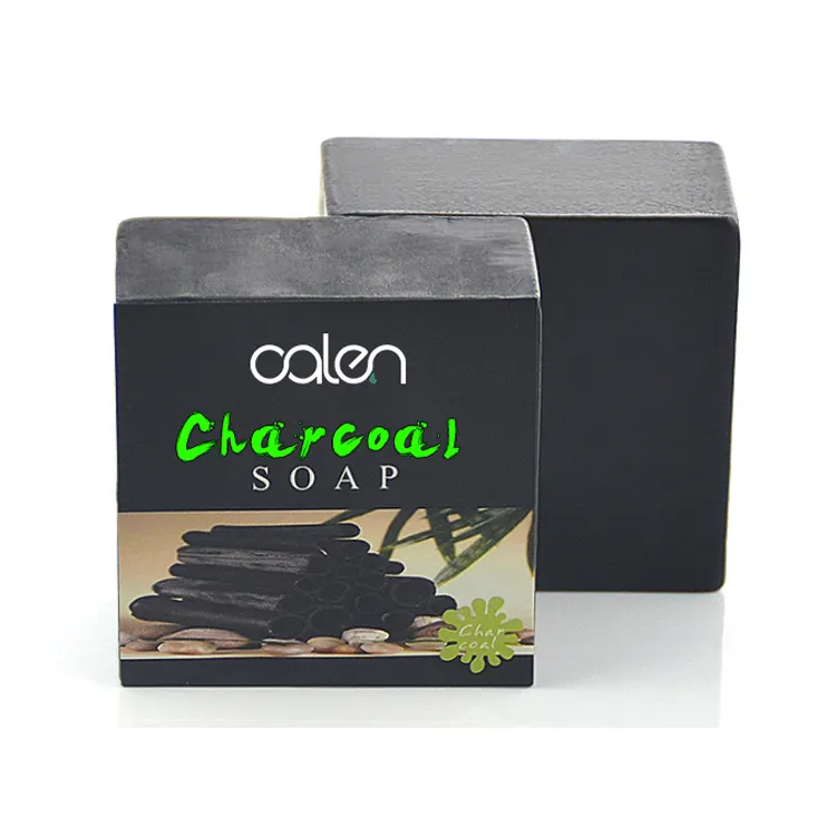 Private Label Oil Control Rich Foam Bamboo Charcoal Handmade Soap