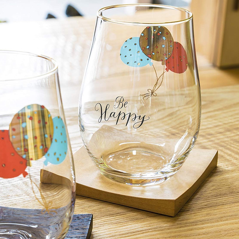 Factory Produced Wholesale Fashionable Glass Coffee/Milk Tea/Beverage Cup
