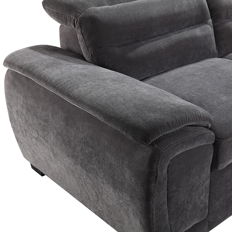 Wholesale Italian furniture sofa set Modern L shape fabric living room corner sofa bed