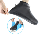 unisex washable flexible material easy to carry non slip silicone waterproof shoe covers