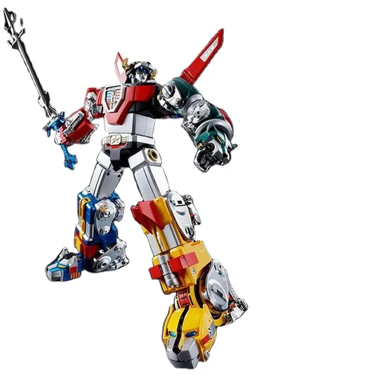 Transformation Fantasy Jewel Beast King GoLion Defender of the Universe Voltron 5in1 Figure Toys In BOX