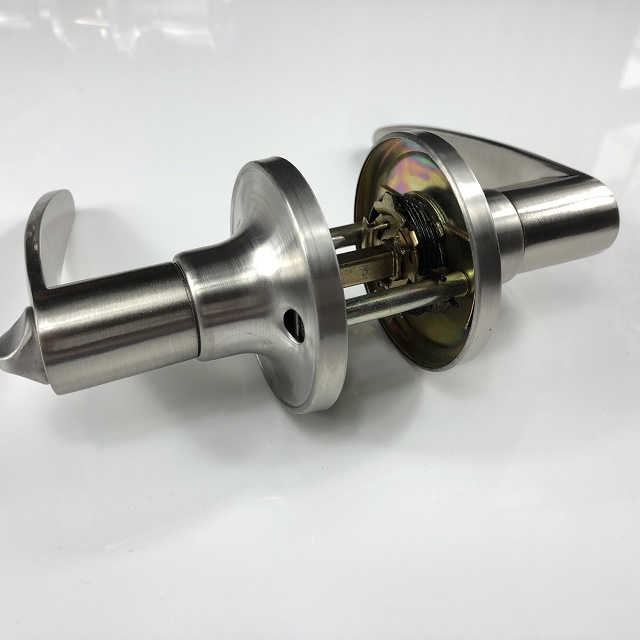 Zinc alloy tubular lever lock for advanced safety device locks