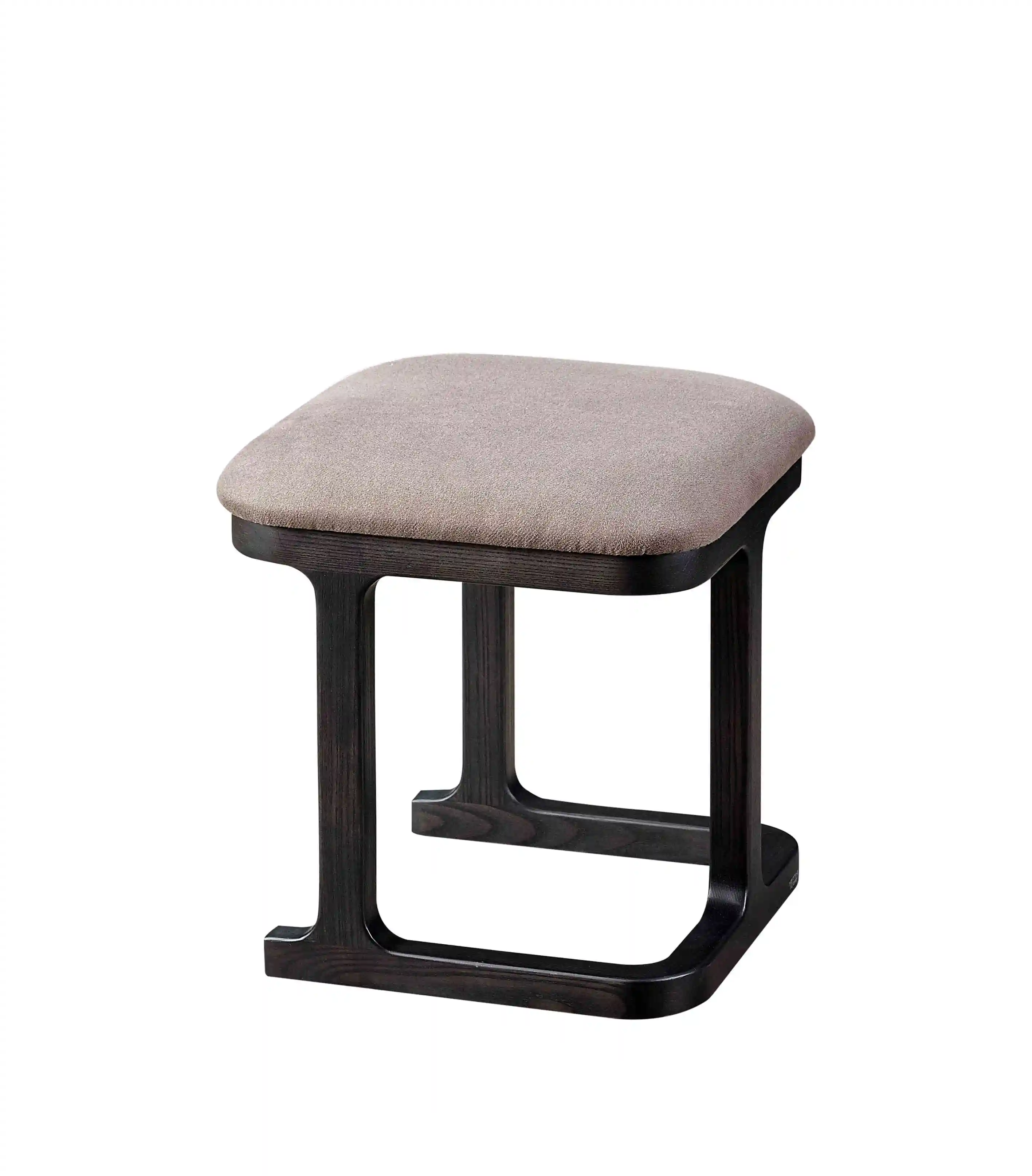 Modern design for bedroom furniture with fabric or PU cushion solid wood makeup dressing stool