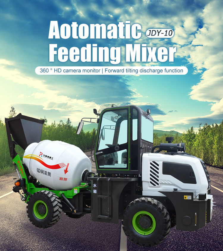 mini concrete mixer trucks