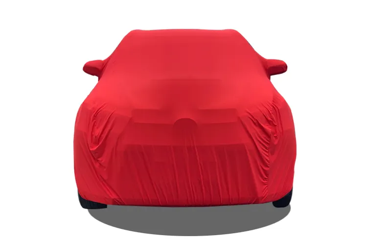 Outdoor CAR Covers Soft Velvet Elastic Spandex Indoor Car Cover Support Customized Logo Size Garage Cover