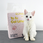 shipping free and nice price for tofu cat litter with flushable ability and environmental protection