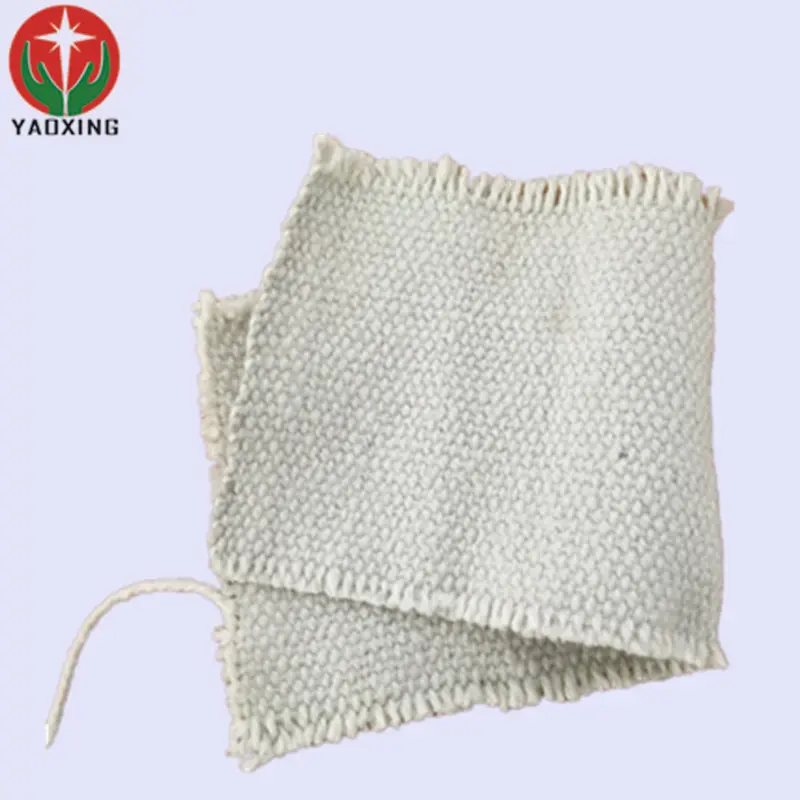 furnace heat resistant fire refractory ss wire ceramic fiber insulation cloth