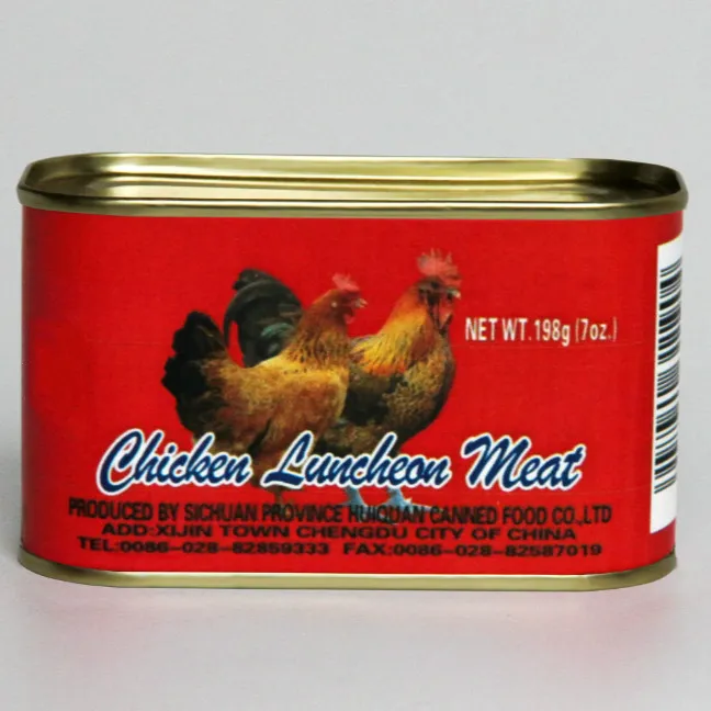 Direct Manufacturer canned chicken luncheon meat