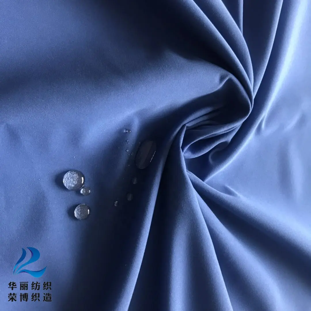 High quality waterproof polyester twill peach skin microfiber fabric