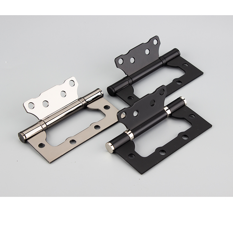 Popular  classic design new color black painting with bearing door hinges
