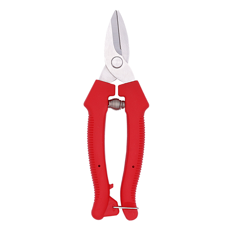 red metal steel vintage grape plant trimming professional shear soft handle bonsai pruning garden scissors