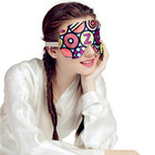 Custom Design Printed Factory Hot Sale Cotton Cooling Silk 3D Sleep Eye Mask