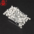 Wholesale 1000pcs Plastic White Pearl Pins Ball Head Pearl Pins For Sewing Decoration
