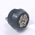 Multifunctional Car Wash Rotary Spray Nozzle 5 in 1 Change Over High Pressure Washer Spray Nozzle Tips 1/4" Quick Connection