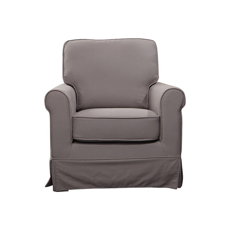 Wholesale High quality Custom single living room sofa chair Restaurant recliner fabric sofa set