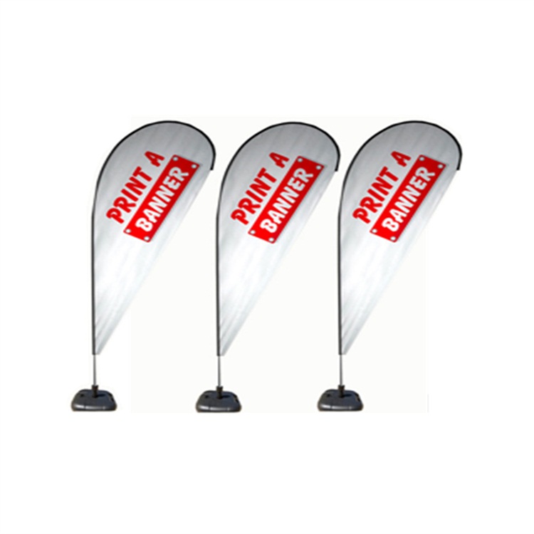 China Blank Teardrop Flags For Printing China Blank Teardrop