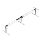 Quiet Motors Adjustable Electric Lift Desk 3 Stage Ergonomic Desk Frame