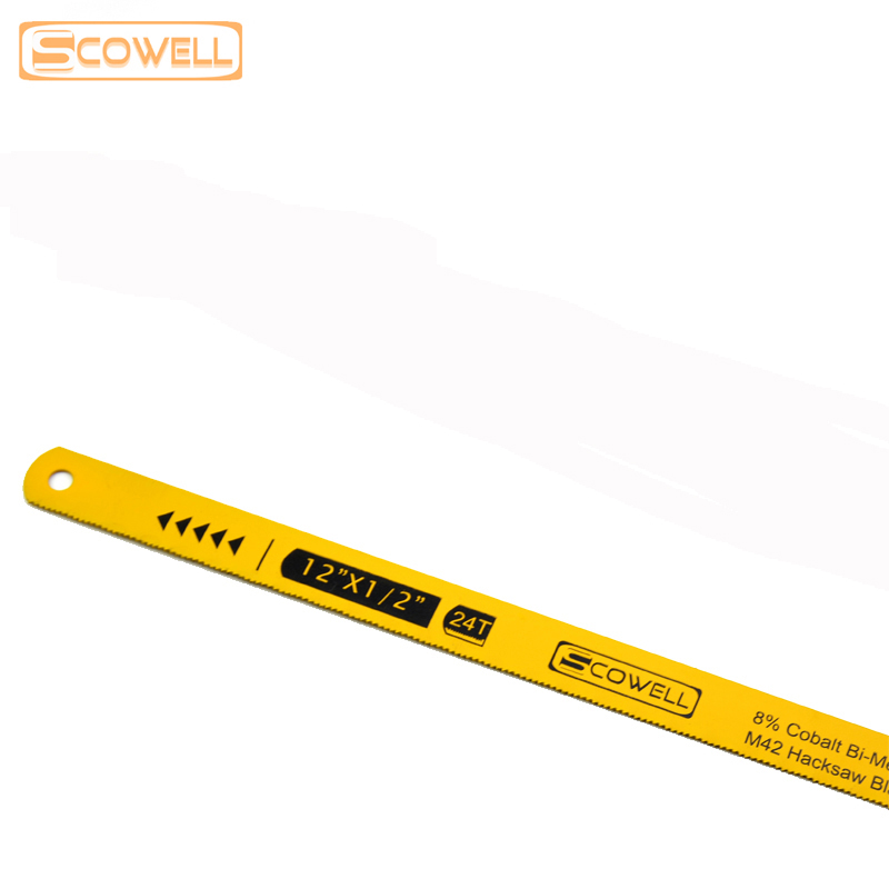PILANA 10 unidades Hoja de sierra manuales bimet/álica para metal 8/% Cobalt 24 TPI