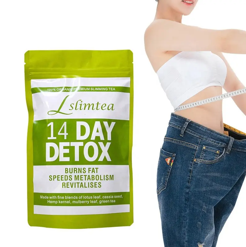 Customized Packing 14 Day Teatox Detox Herbal Tea Supplement Flat Tummy Tea Cleanse and Detox