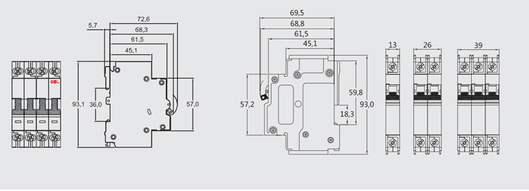 New Arrival Qualified Fast Shipping Top Sale 50a circuit breaker