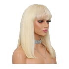 VEGGICC Wholesale Cuticle Aligned Unprocessed Brazilian Hair Virgin Human Hair 1B 613 Full Lace Wigs