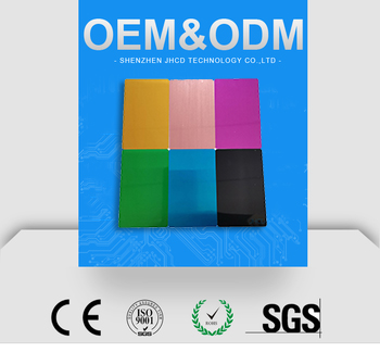 JHCD laser engraving test blank plate credit card size aluminum sheet