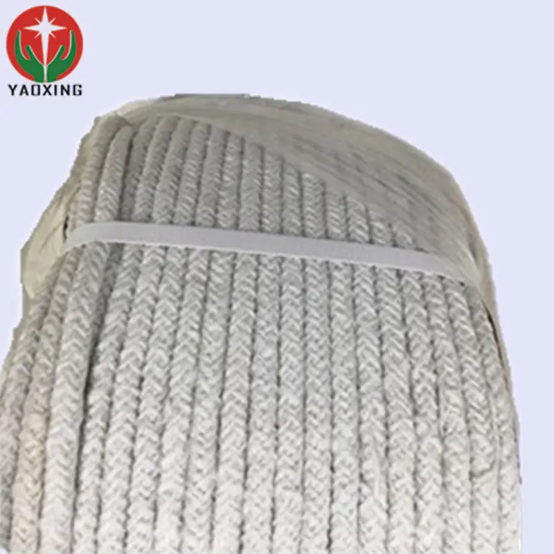 refractory material shandong ceramic fiber rope textile ceramic fiber