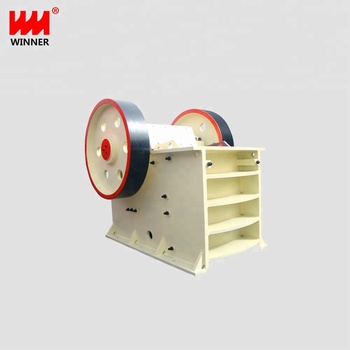 ISO and CE certificate bluestone powder jaw crusher