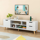 Modern Wood Multipurpose Organizer Coffee Table Television Stands TV Stand for Home Living Room