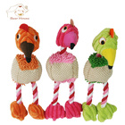 Large dogs Woodpecker mop pet toy Chew dog toys custom