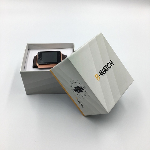 paper made square smart watch box cardboard wrist watch gift box