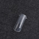 100tips pvc clear acrylic nail forms tips for polygel