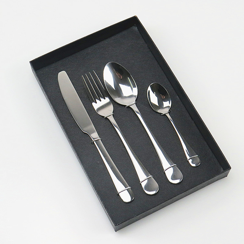 Colorful Cutlery Flatware Set Rainbow PVD Coating Amazon Hot Sale Gift Set