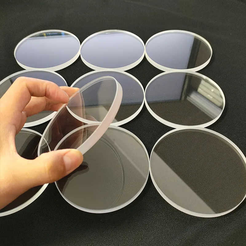 high quality quartz glass substrate fused silica glass sheet quartz glass lens