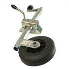 SS swing up floor jack caster wheels jacking castor wheels