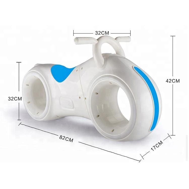 Purorigin Kids electric scooter colorful LED light wheels foot pushed car ride on car with music for 1-6 years