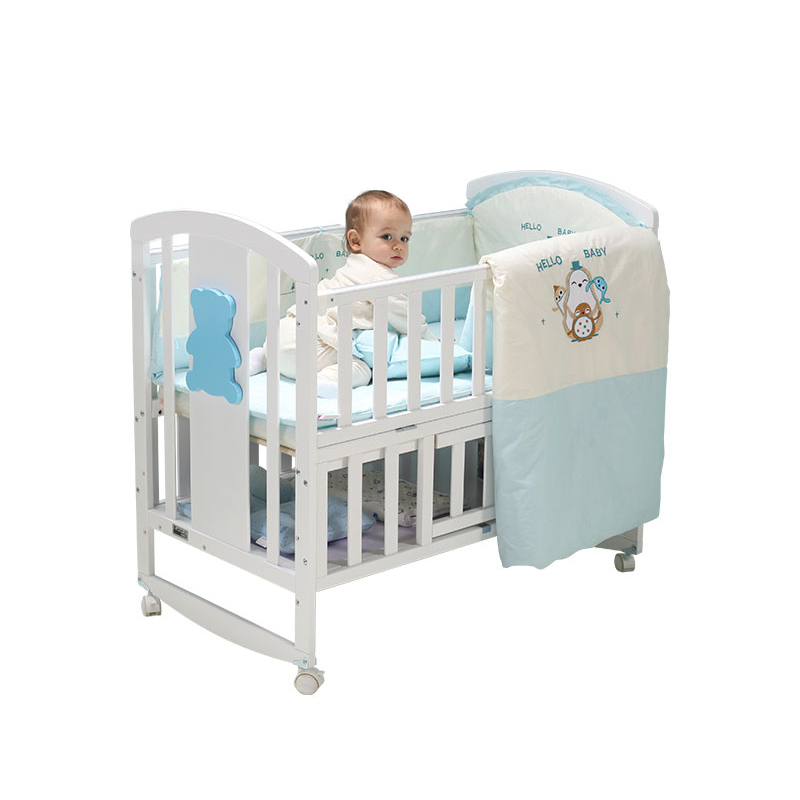 twin bedside cot