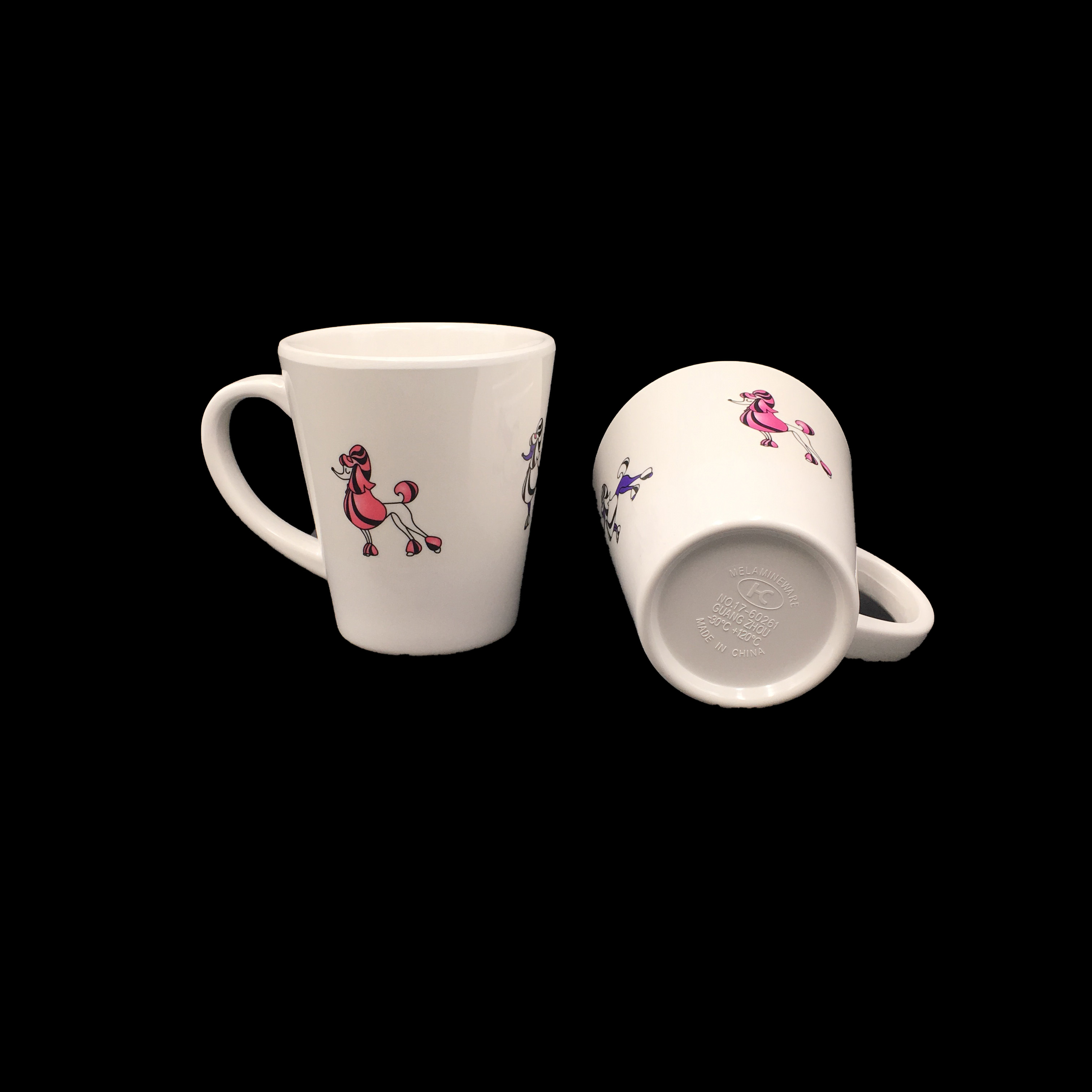 Beauty Reused Custom sake Plastic Melamine white tea cups in bulk