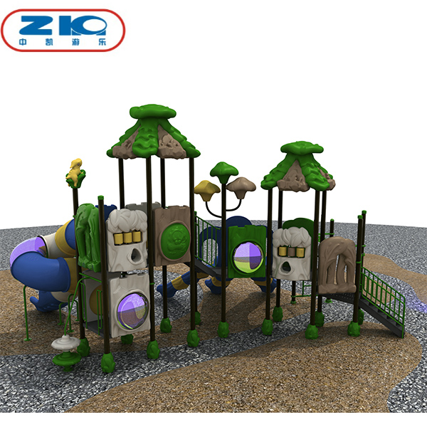 Children Wonderful Castle Plastic cheap Outdoor Playground for kids