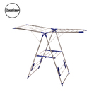 Stand plastic folding retractable clothes drying rack stainless