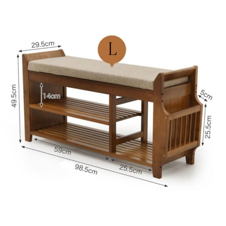 Simple modern change shoe stool multi-function shoe frame sofa stool economy shoe cabinet