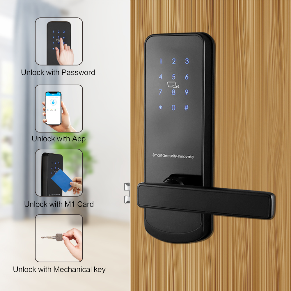 OEM Security Electronic Card Password smart home Airbnb Apartment Hotel Smart Lock App