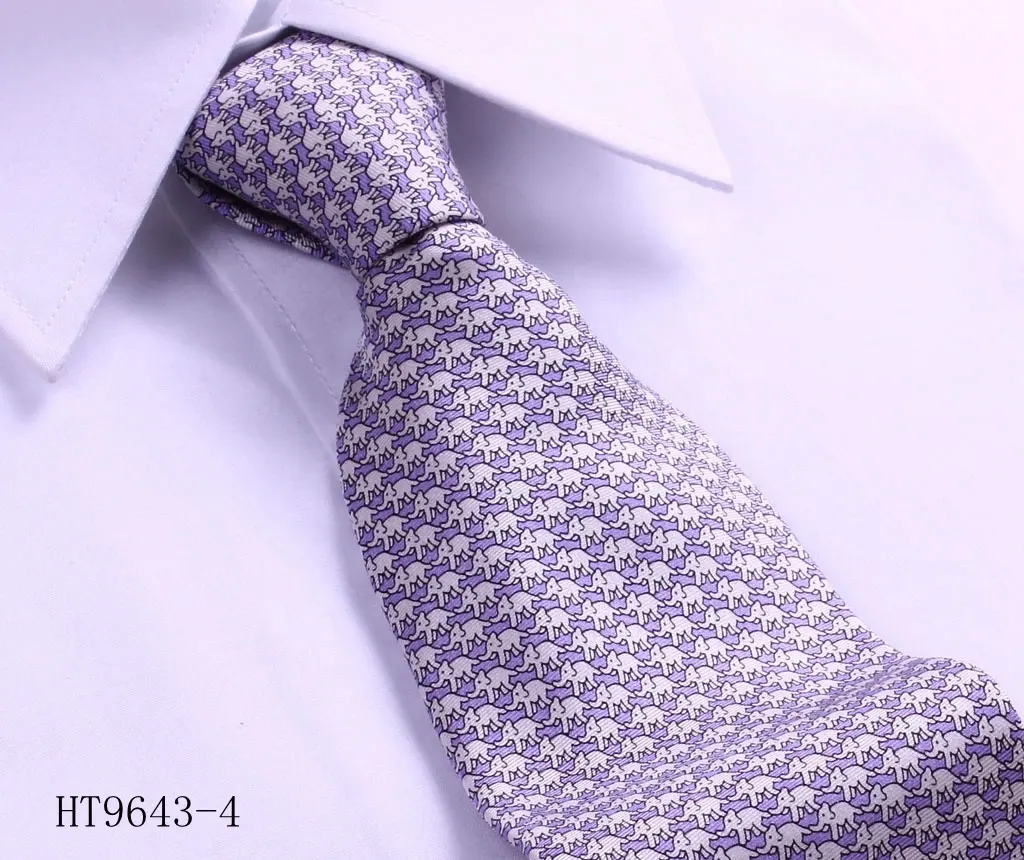Printing Necktie Digital Printing Animal Print Silk Neck Tie Custom Printed Ties Gorgeous 100% Silk Mens Neckties