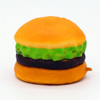 customized Anti Stress ball Soft PU squishy Hamburger food toy