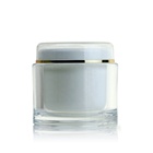200g cosmetics containers and packaging plastic acrylic cream straight round jar