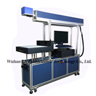 Hot sale100W 400*400 glass tube co2 fiber laser marking machine