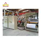 TPU EVA double screw low temperature hot melt adhesive sheet plastic extruder machine for shoe heel making