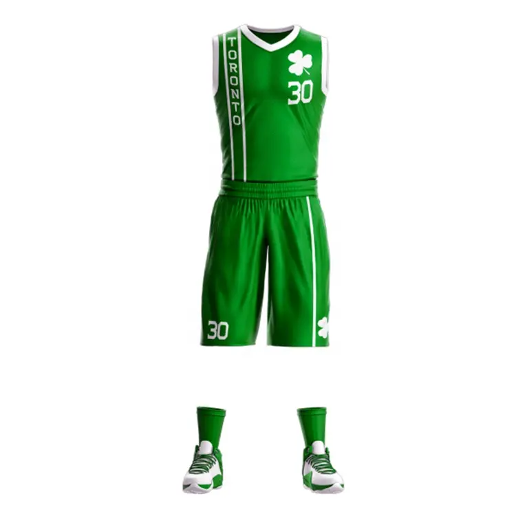 basketball jersey design green color